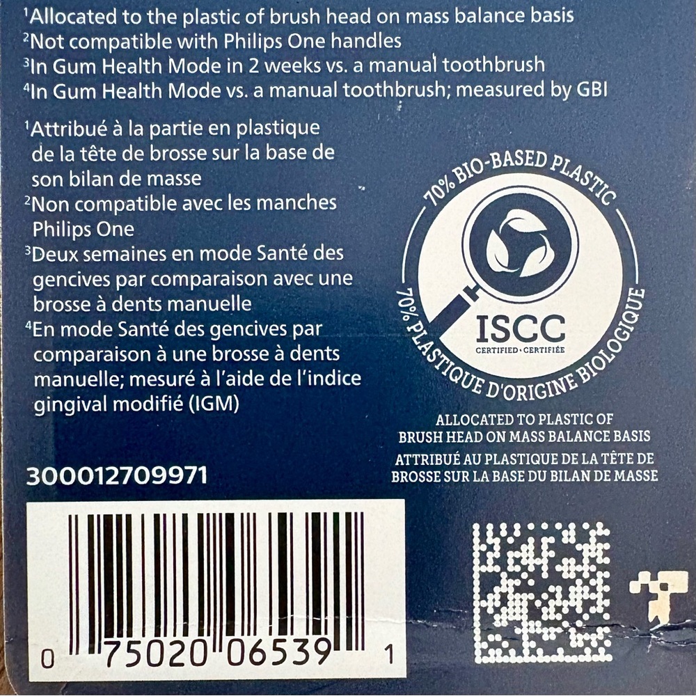 Philips Sonicare G3 toothbrush heads (4 pack) - Picture 5 of 5